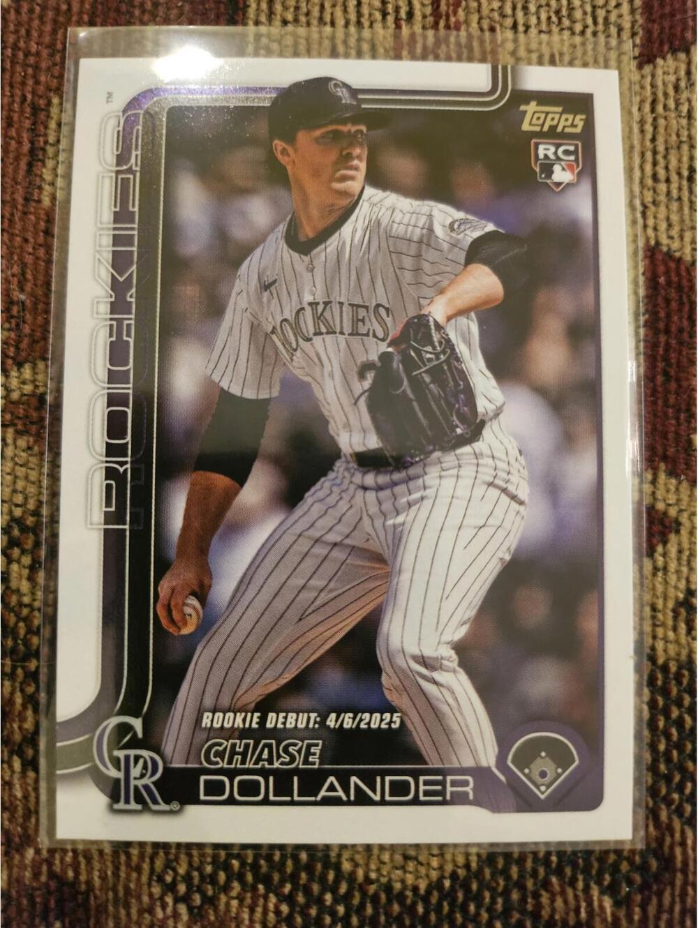 2025 Topps Update - Chase Dollander - RC  #US259 - Rockies - RAW Mint - Picture 1 of 2